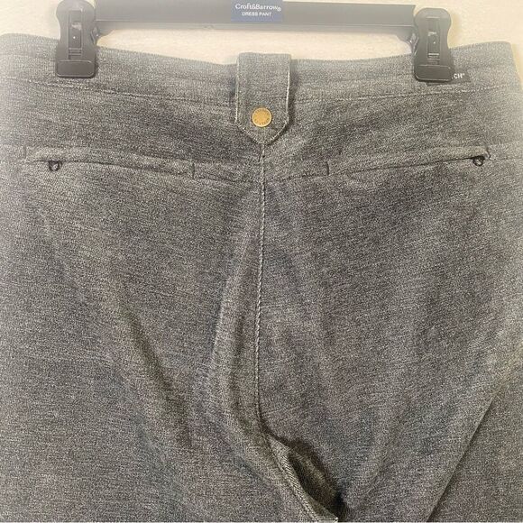 Woolrich Black Tone Texture Pants Size 8 - Picture 7 of 13